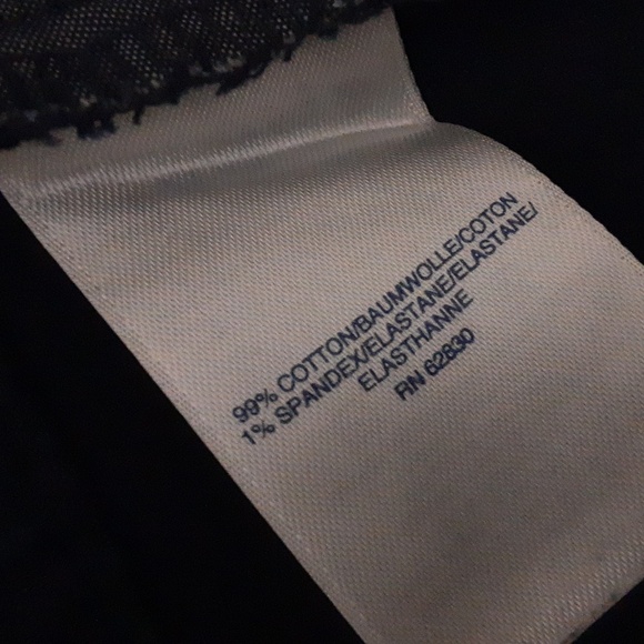 Land's End square rigger corduroy navy pants men's 36 - Picture 10 of 10